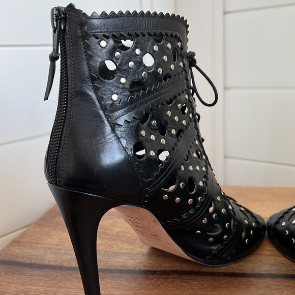 Studded Stuart Weitzman Booties. - Picture 13 of 17